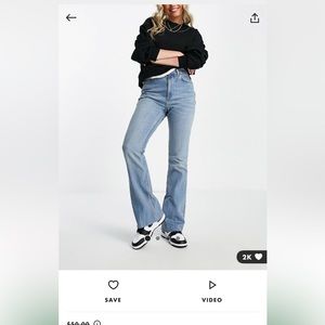 ASOS flared Jeans size W25 L32